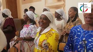 Leon XIV celebra los 170 años de la Evangelización de Guinea E. en la Basilica Catedral de Mongomo