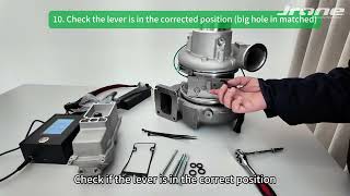 Jrone and holset electronic actuator calibration