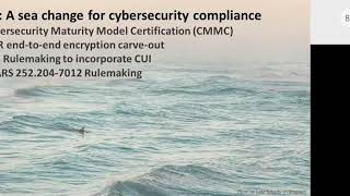 Exporter Readiness Requirements for CMMC/NIST