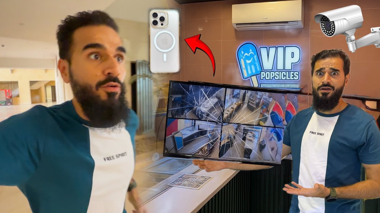 VIP popsicles ka cctv kharab hogaya 😳 Mera iphone 15 pro max bach gaya 📱