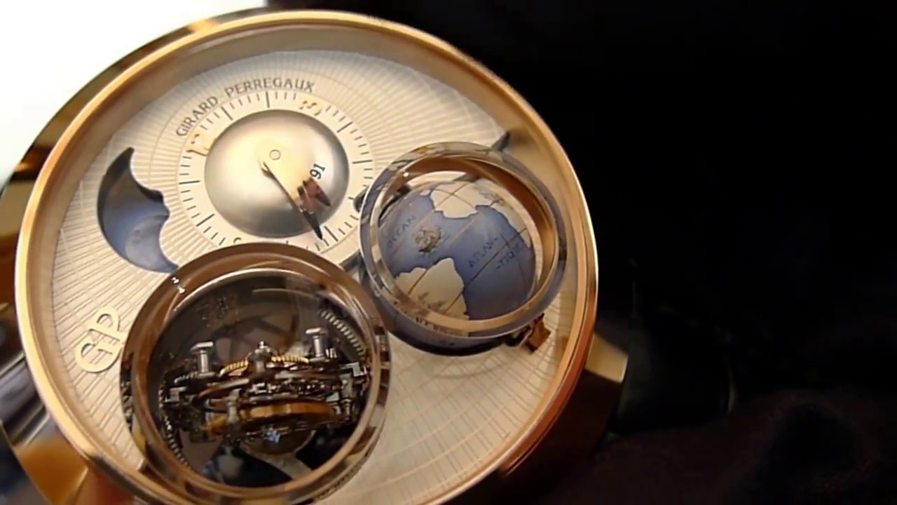 Girard Perregaux Planetarium Tri Axial Sphere Moveing Youtube