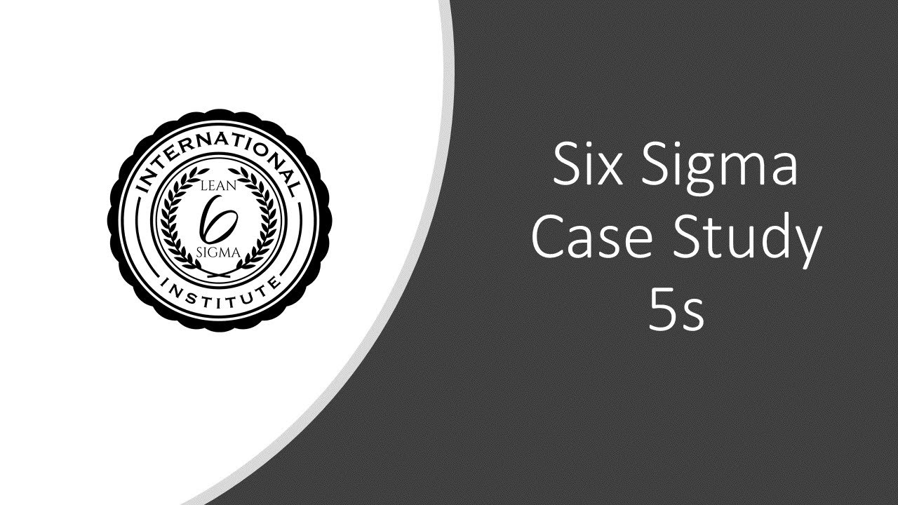 Six Sigma Case study - 5s - YouTube