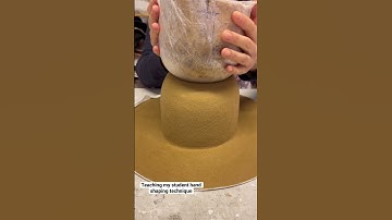 Easy way to hand shape your fedora hat #elenashvabmillinery #diy #felt #hat #fashion