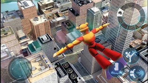 Bear Rope Hero, Security City - Gameplay Walkthrough Part 4 Boss Mode All Levels Android,iOS