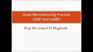 GMP LECTURE 1 - Introduction to GMP