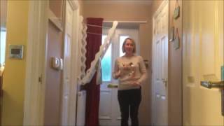 Review of Laundry Ladder by Karen | Wall mounted indoor drying rack