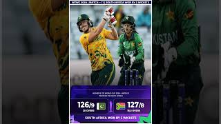 South Africa come out on top in a nervy finish at Edgbaston 👊#shortsfeed #womenworldcup2026