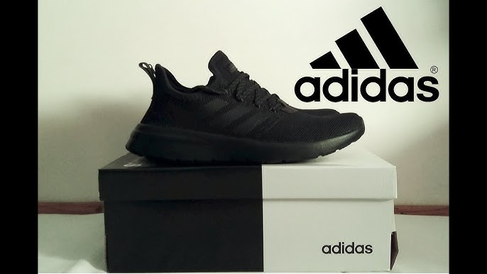 Desierto temblor Céntrico Adidas Cloudfoam Lite Racer Reborn 'All Black' | UNBOXING & ON FEET |  fashion shoes | 2019 - YouTube