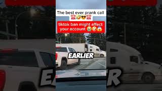 Tiktok Ban Might Affect Your Account funny phonecall prankcall fyp prank funny