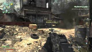 MW3 - Double kill bouncing betty with a flashbang grenade!