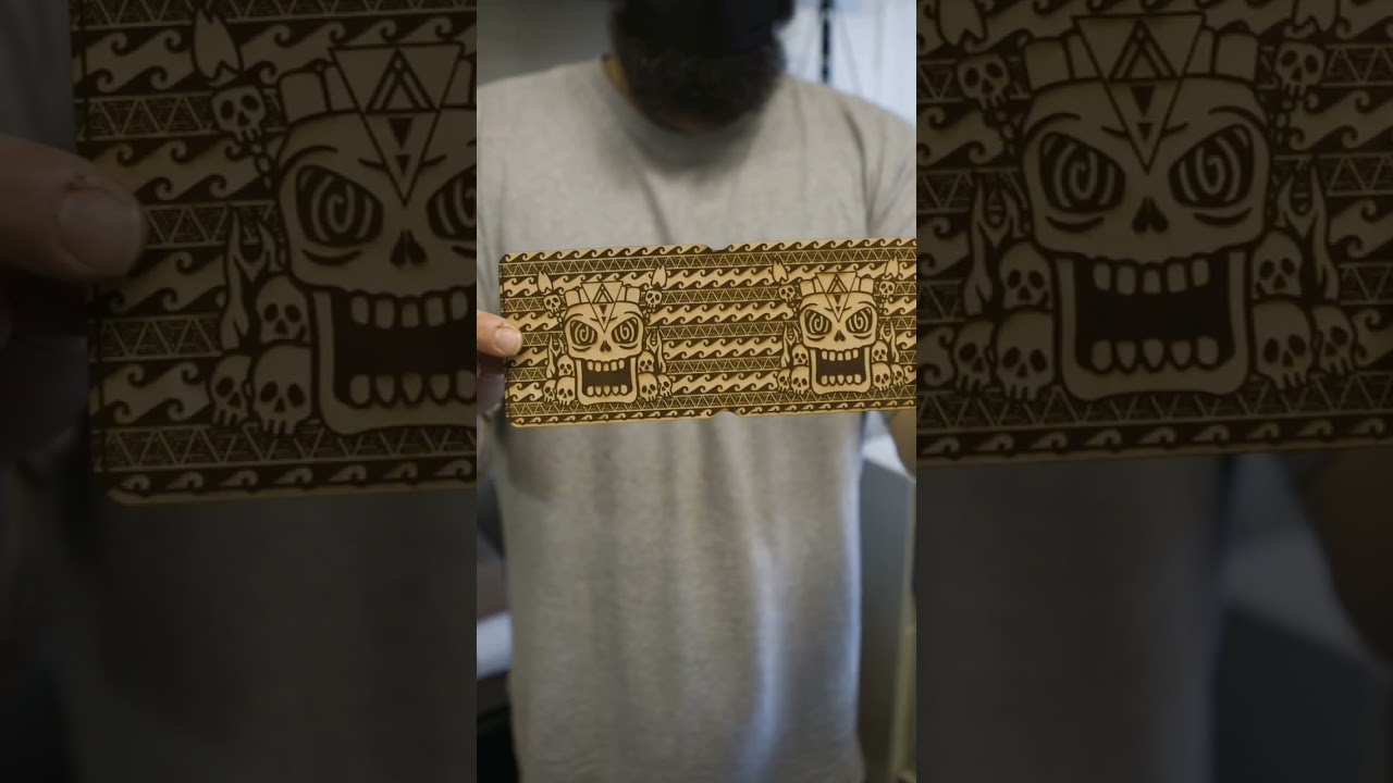 How we make our custom leather wallets.