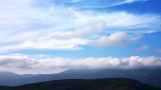 Fast Moving Clouds. 4K Time lapse