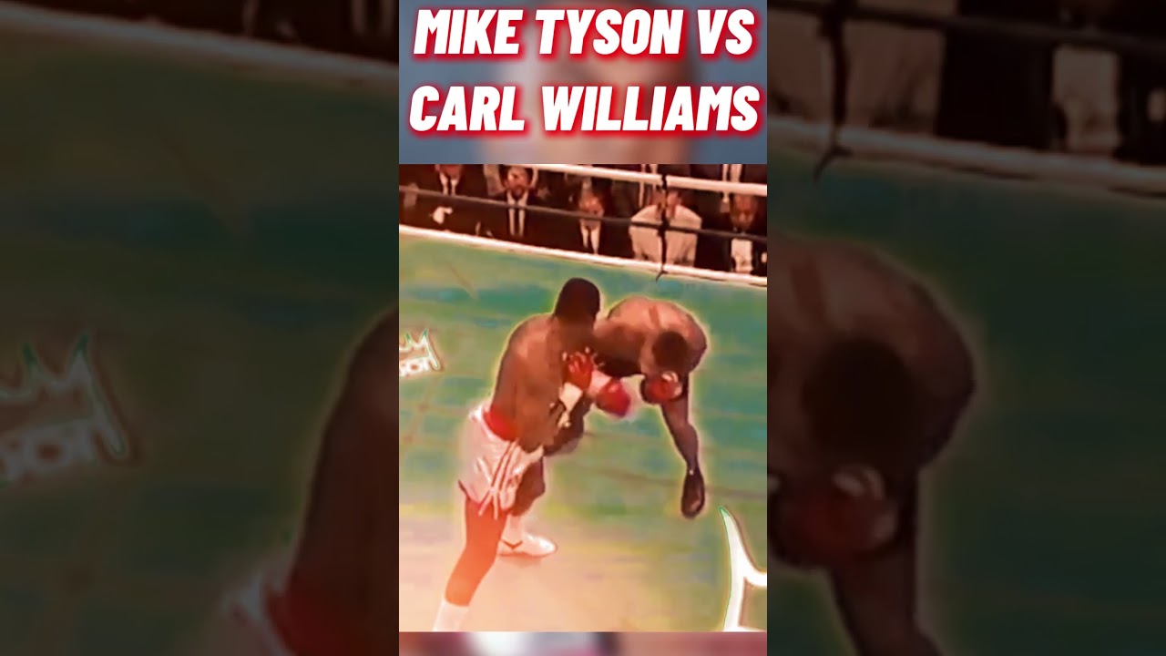 Mike Tyson vs Carl Williams | 1989 Heavyweight Title Fight & Knockout Highlights