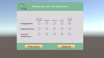 In-Game questionnaire for VR-based experiments!