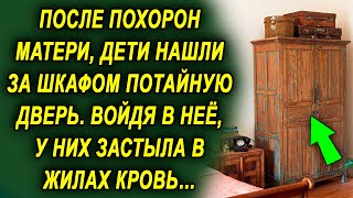 После ухода, они нашли за шкафом проход. Войдя во внутрь, они были шокированы увиденным…