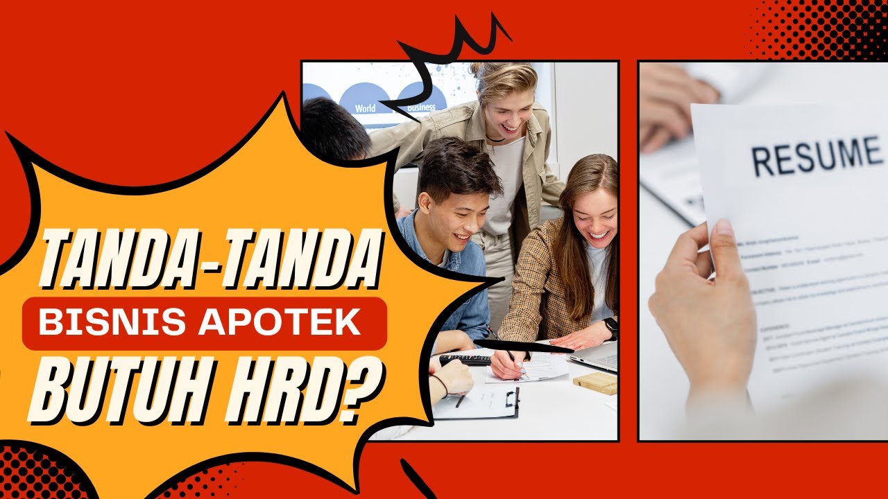 Tanda Bisnis Apotek Anda Butuh HRD! Wah ada Rujukan Buku Belajar HRD