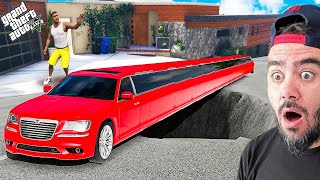 FRANKLININ EVINE DÜNYANIN EN UZUN ARABASI GELDI  GTA 5 MODS