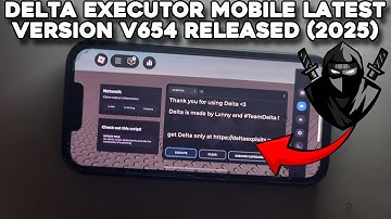 *NEW 2025* Official Delta Executor iOS V654 Released | Best Roblox Mobile Executor For iPhone/ipad