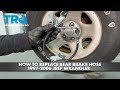 How to Replace Rear Brake Hose 1997-2006 Jeep Wrangler