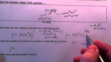 Applications of Exponential Functions (Part 1)