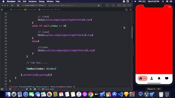 Custom TabBar In SwiftUI - Stylish TabBar Using SwiftUI - TabBar In SwiftUI - SwiftUI Tutorial