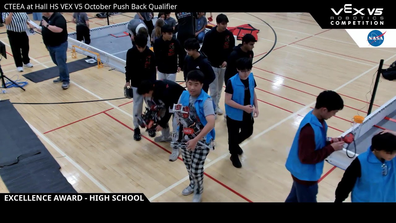 CTEEA  V5  Hall  High School Push Back Qualifier