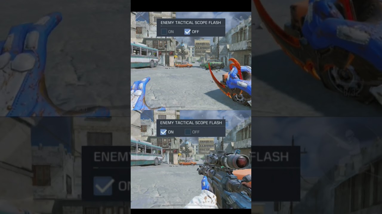 ENEMY TACTICAL SCOPE FLASH  