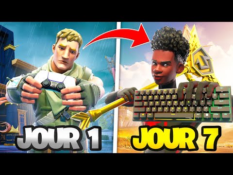 7 DAYS TO PASS KEYBOARD AND MOUSE ON FORTNITE!