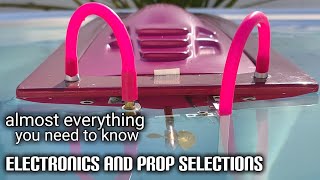 Fast RC Boat Electronics Options, Weight Distribution, Prop Selection, Setup & Install Pt2 How To