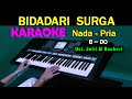 BIDADARI SURGA - Ustd. Jefri Al Buchori | KARAOKE Nada Pria, HD