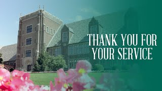 Mercyhurst University - A Message of Thanks