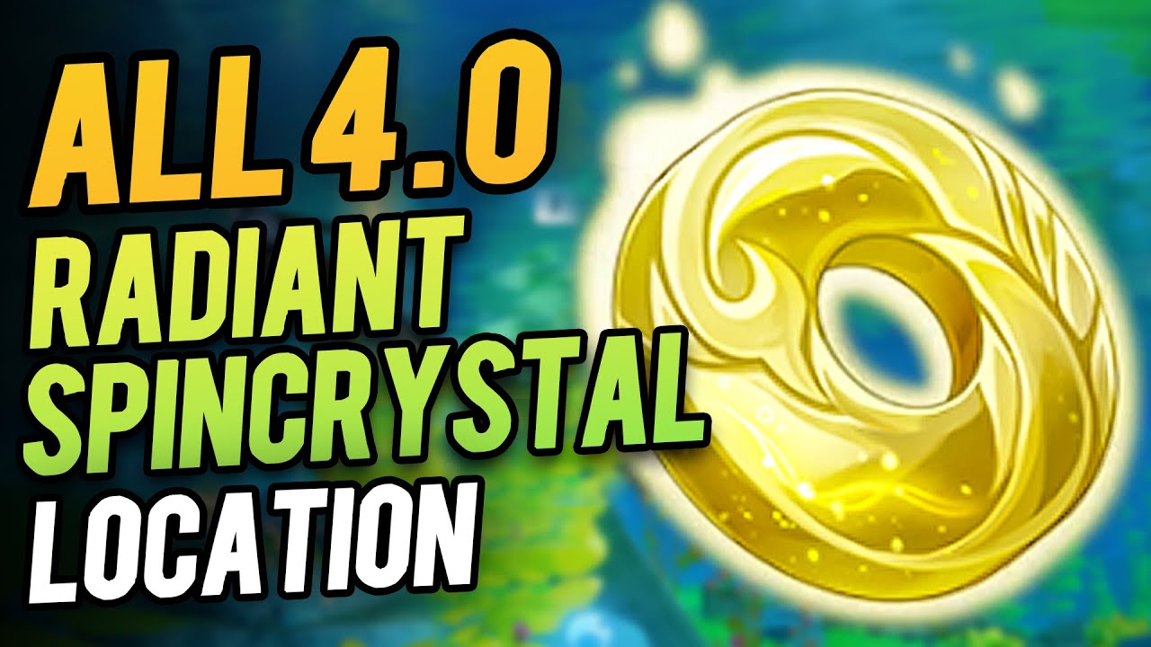 All Fontaine 4.0 Radiant Spincrystal Location | Genshin Impact 4.0