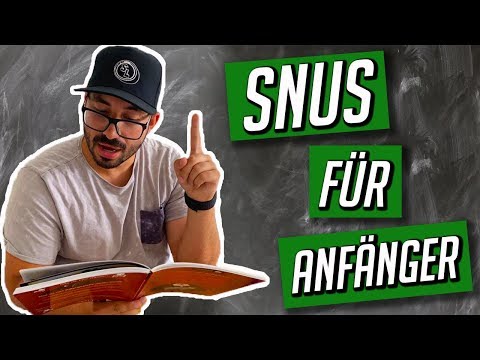 Snus für Anfänger - Aller Anfang ist (nicht) schwer!