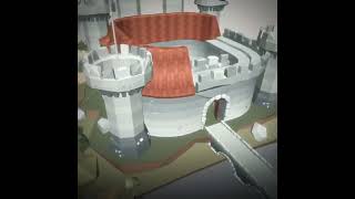 mediaeval castle new map 😲😱! chicken gun map model #chickengunfunny #newupdate #chickengunfunny