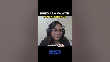 HIRED AS A VA WITH NO EXPERIENCE