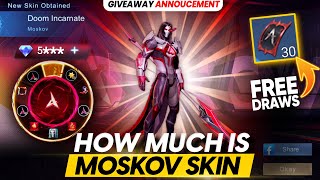 HOEVEEL IK HEB UITGEGEVEN VOOR MOSKOV ABYSS SKIN | WINNAARS VAN DE GIVEAWAY ONTHULD