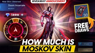 HOW MUCH I SPENT FOR MOSKOV ABYSS SKIN | GIVEAWAY WINNERS REVEALED