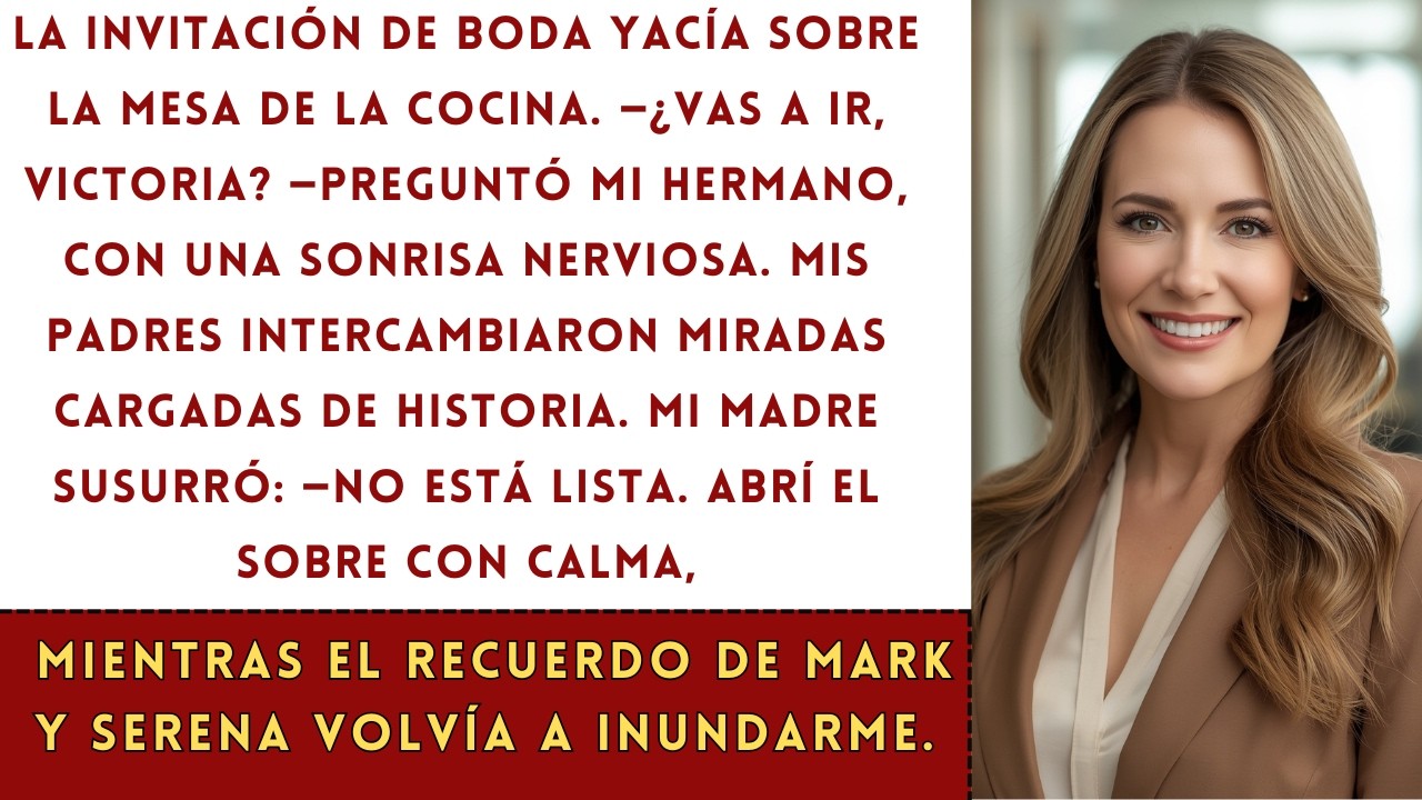 Entré a la boda de mi hermano, enfrenté a mi padre, a Mark y a Serena… y revelé el secreto que...