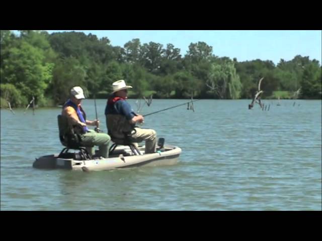 Fishing With Ray Scott - Twin Troller X10 - Two (2) man fishing