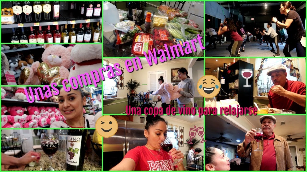 Hice unas compras en Walmart y Me compre una botella de vino 🍾🍷😆Enero-14-2019 camera iphone 8 plus apk