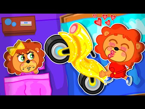Маша и Леопольд. Мотоцикл в кровати - Серии для всей семьи - Lion Family на русском - Мультик