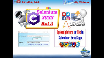 3.  [Selenium C# 2022] Upload picture or file in Selenium - SendKeys Selenium - tuhoc.cc