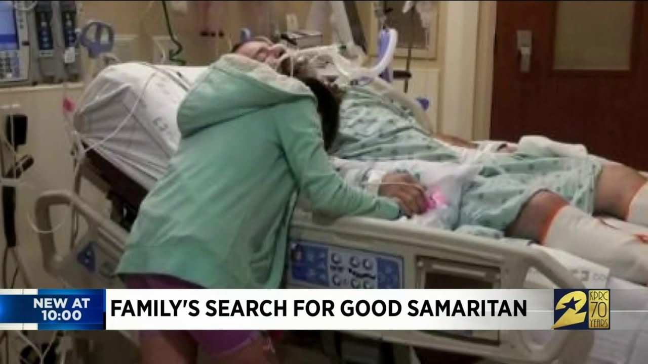 Family searches for Good Samaritan after motorcycle crash - YouTube