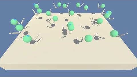 Robotic arm trained to track moving target using deep reinforcement learning