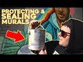 PROTECTIVE COATING for a MURAL | Anti Graffiti - UV Protection