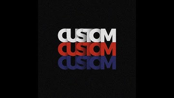 How To Create  Dramatic And Overlapping Text Effect with Reflection In Photoshop