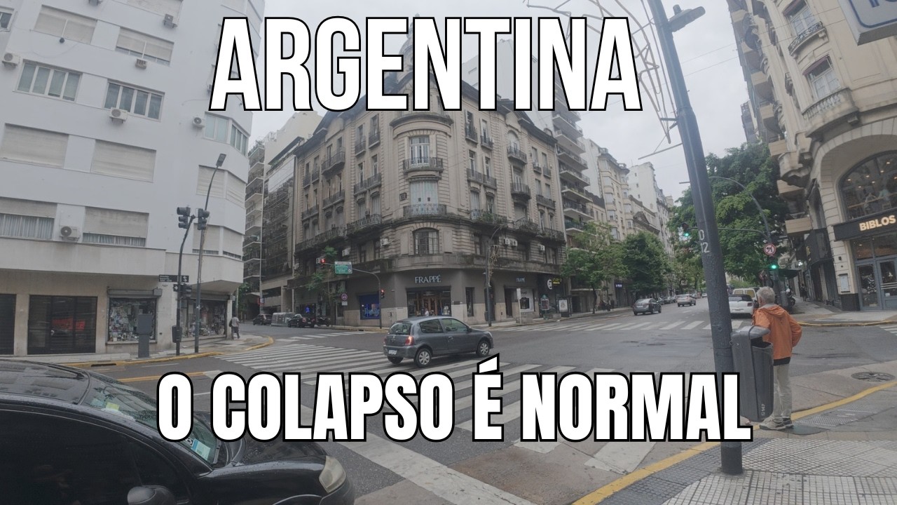 A ESTÉTICA DA CRISE — Quando o Colapso Vira Normal | Argentina – Buenos Aires