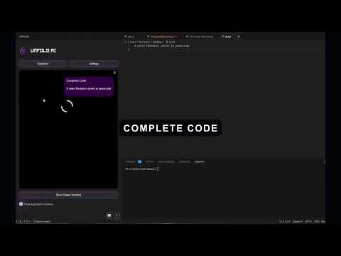 Unfold AI VS Code Extension: 17/08 Update