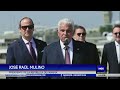 Presidente Mulino llega a Colombia para la investidura de Abelardo de la Espriella