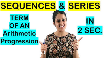SEQUENCES & SERIES SHORTCUT//TERM OF AN ARITHMETIC PROGRESSION IN 2 SECONDS//NDA/EAMCET/JEE TRICK
